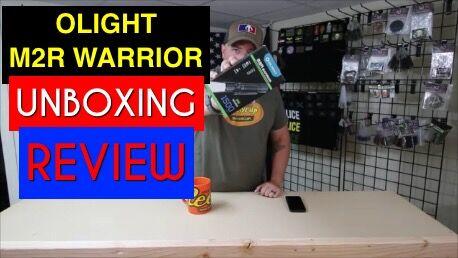 Olight M2R WARRIOR Flashlight - Unboxing & Review
